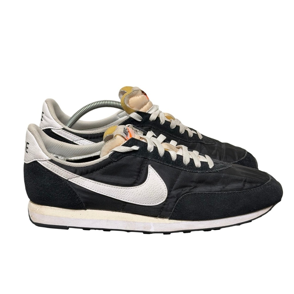 Nike Sneakers Mens 12 Waffle Trainer 2 Black White DH1349-001 EUC